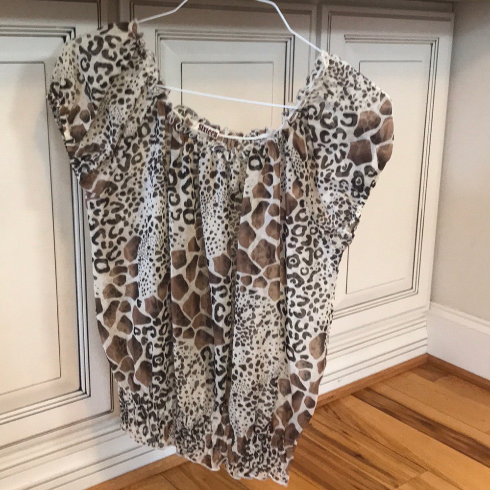 Sixteen Brand Sheer Top